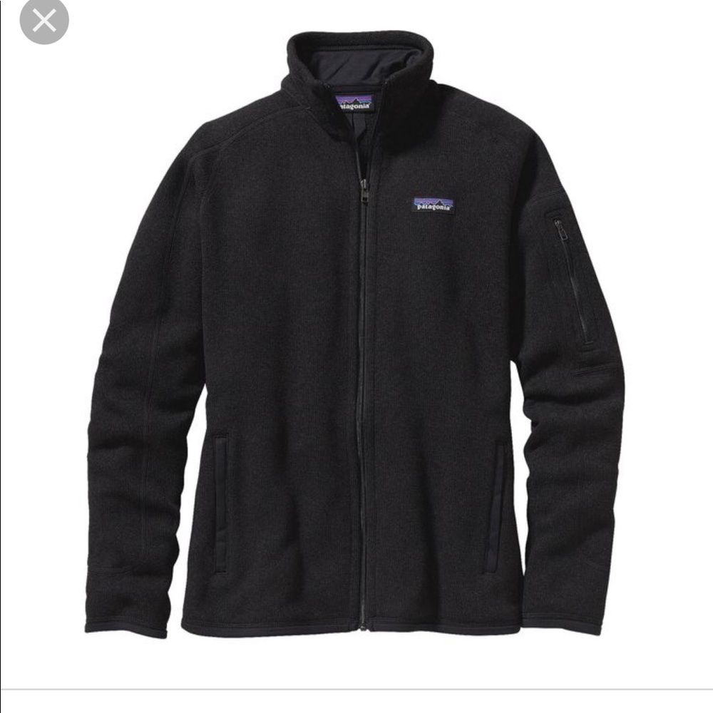 black patagonia better sweater